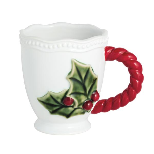 Red Holly Mug