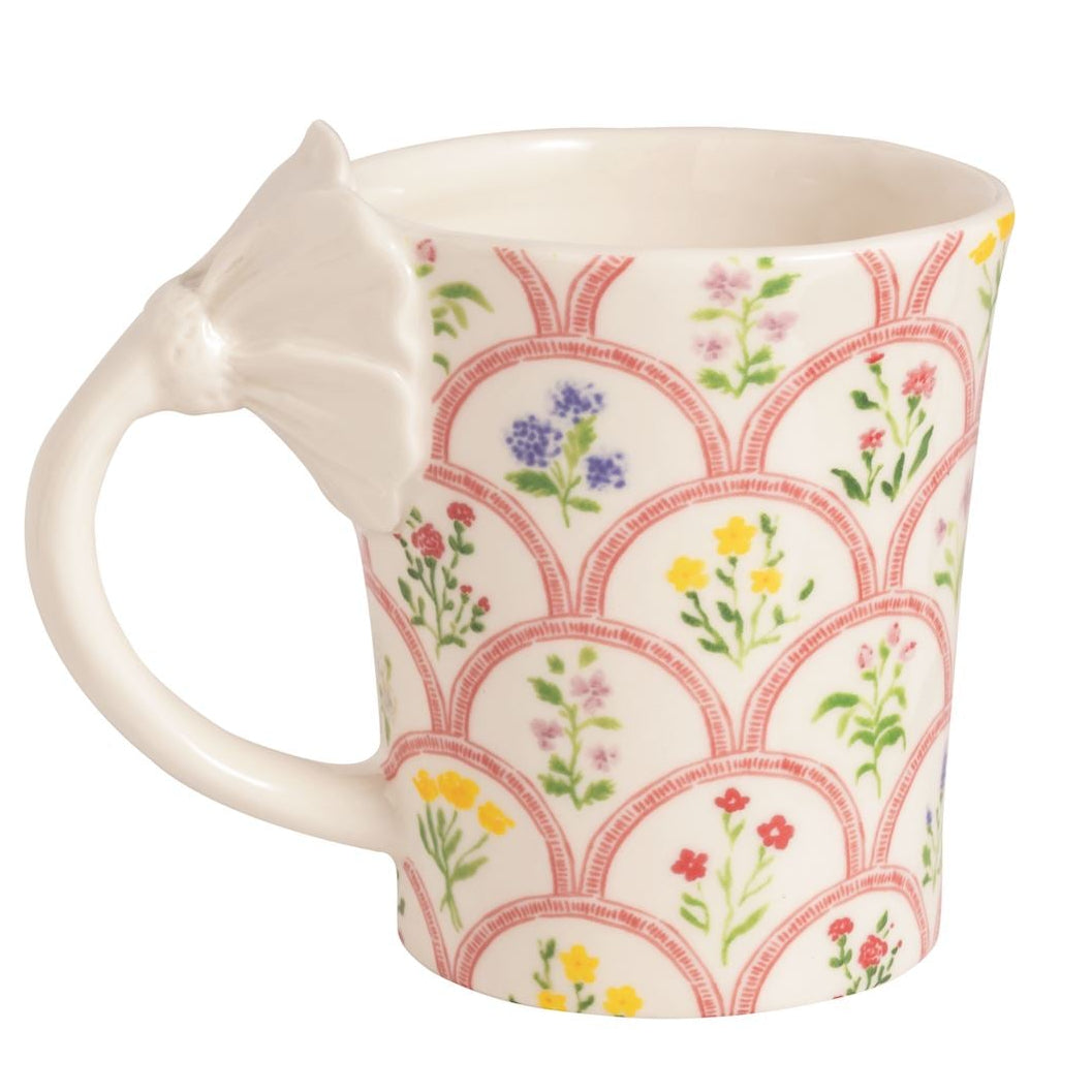 Flower Handle Mugs