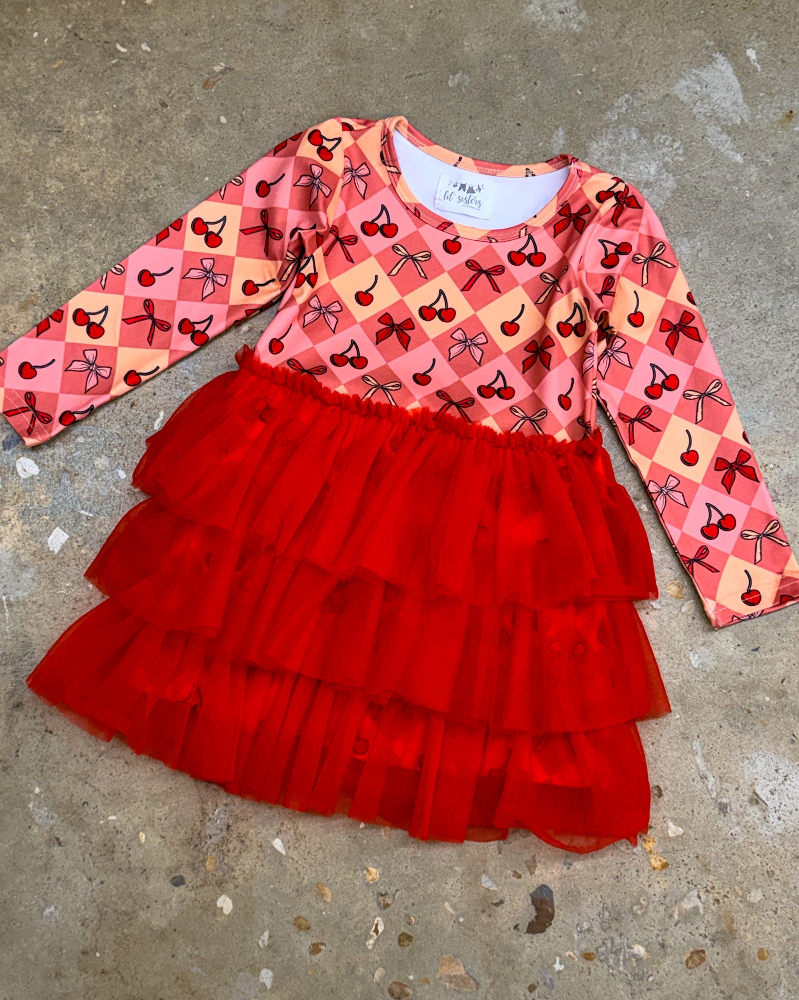 Cherry Sweet Tulle Dress