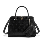 Midori Black Satchel