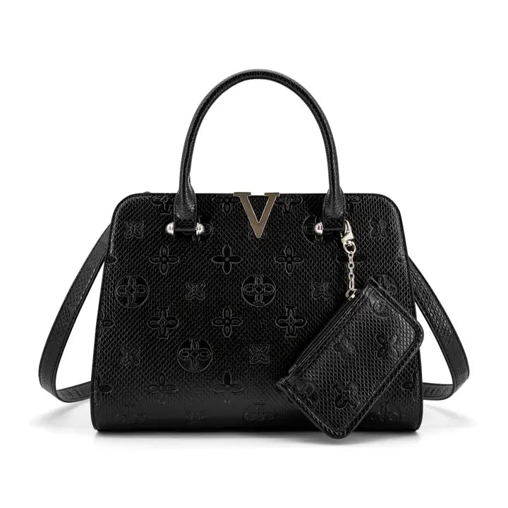 Midori Black Satchel