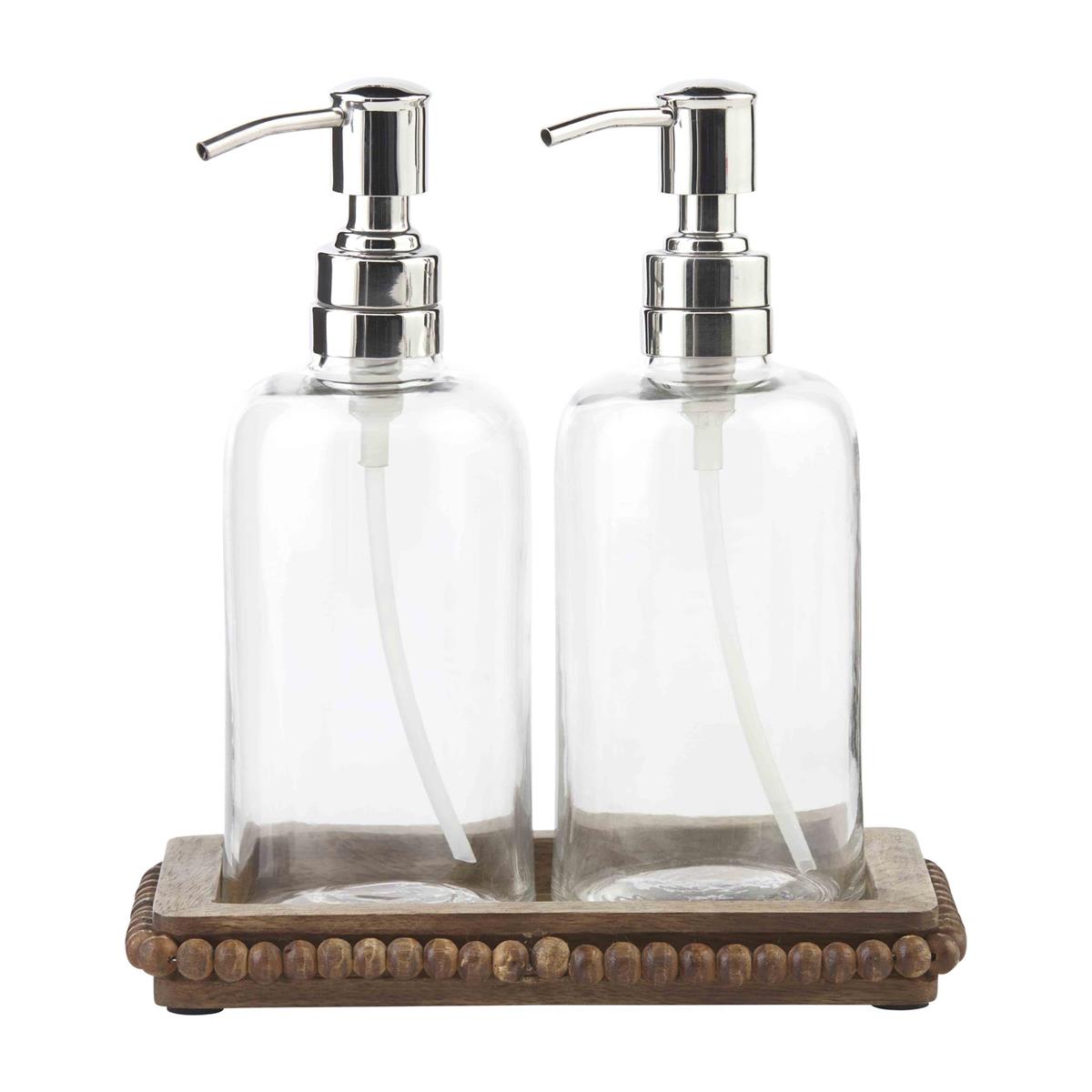 Beaded Soap Dispenser Set