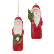 Woodland Claus Ornament