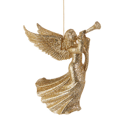 Glitter Angel Ornament