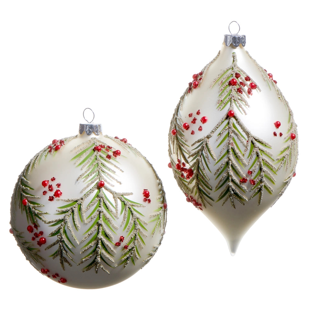 Berry and Pine Ornament