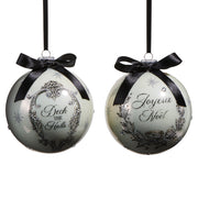 French Holiday Ball Ornament