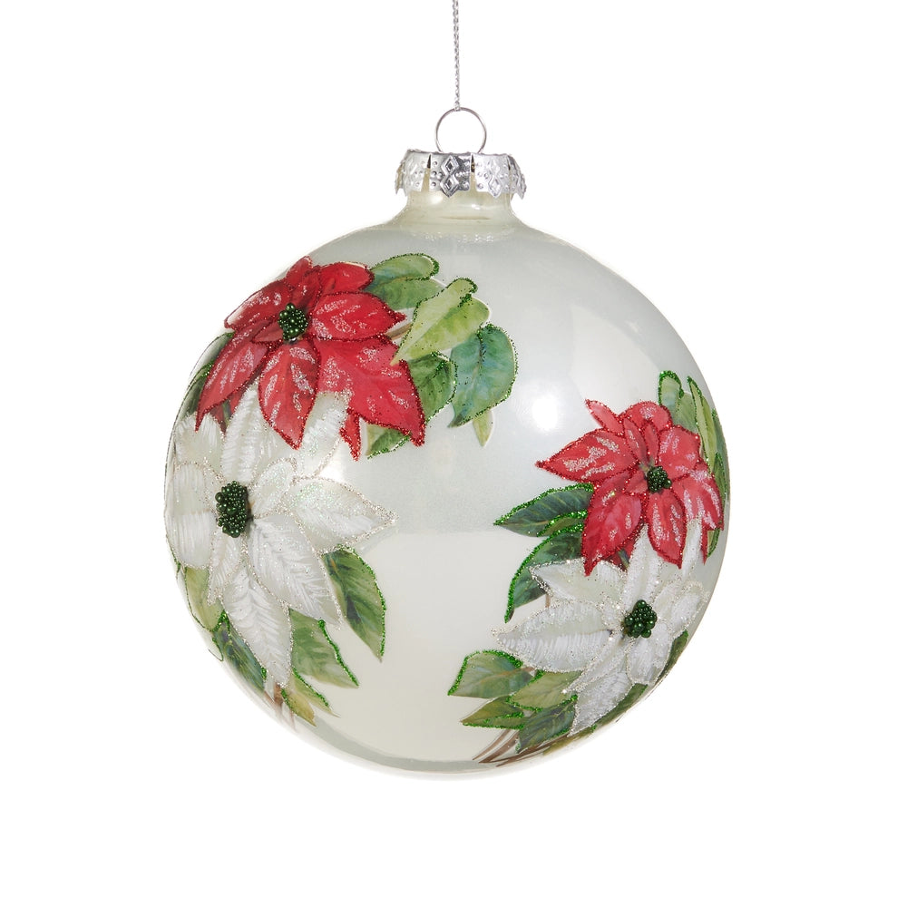 Christmas Floral Ornament