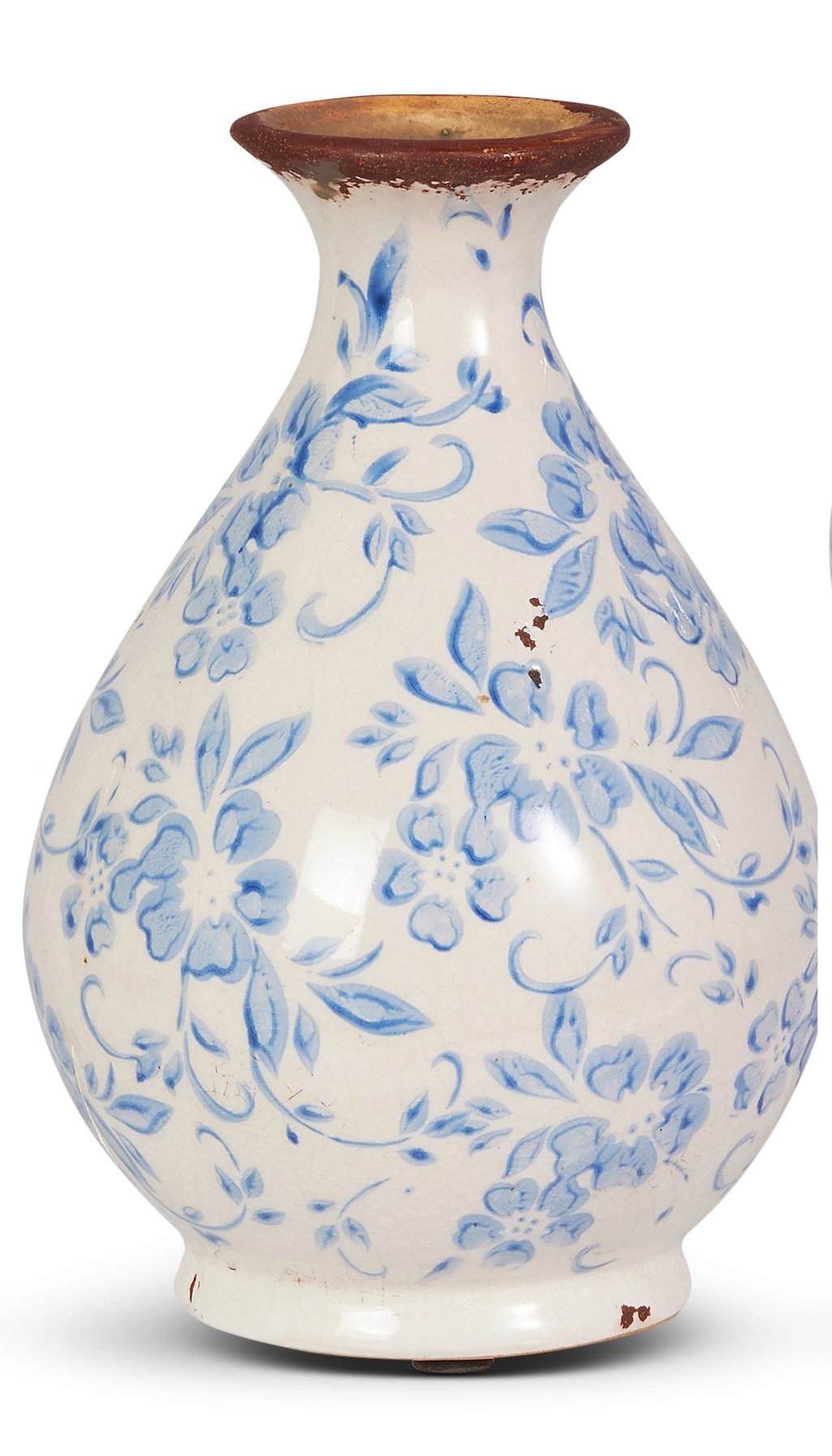 Blue and White Bud Vases