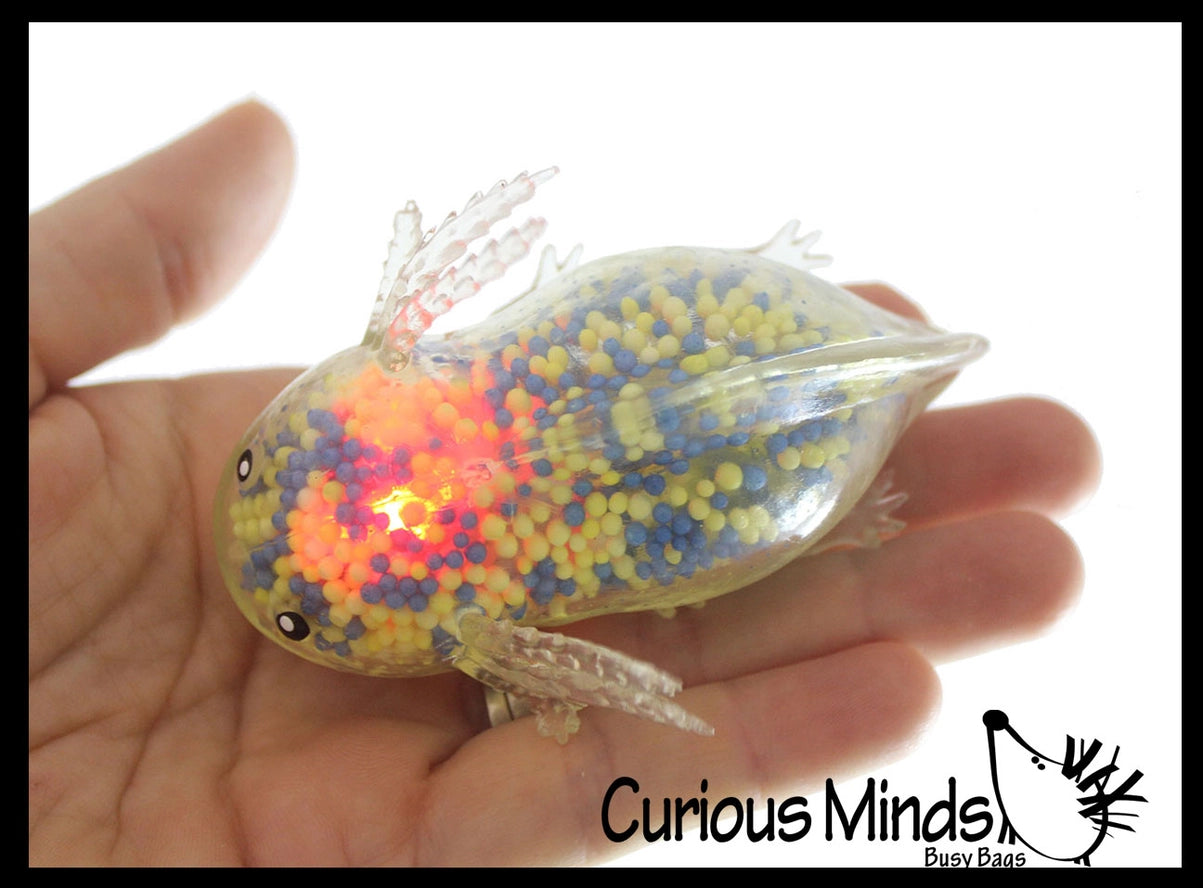 Light-Up Axolotl Squishy