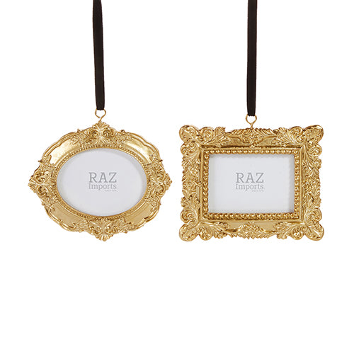 Gold Vintage Frame Ornament