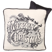Vintage Merry Christmas Pillow