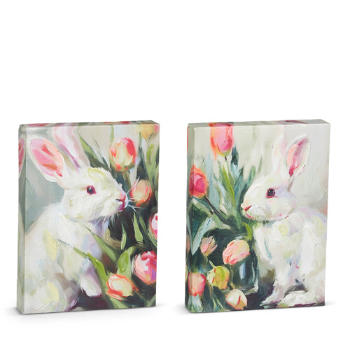 Tulip Rabbit Wall Art