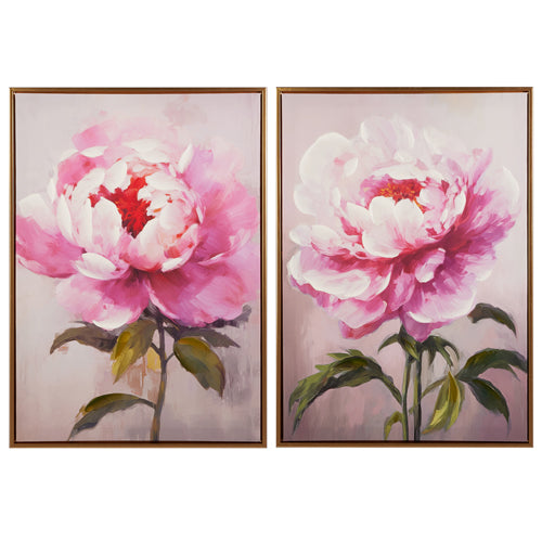 Pink Peony Framed Wall Art