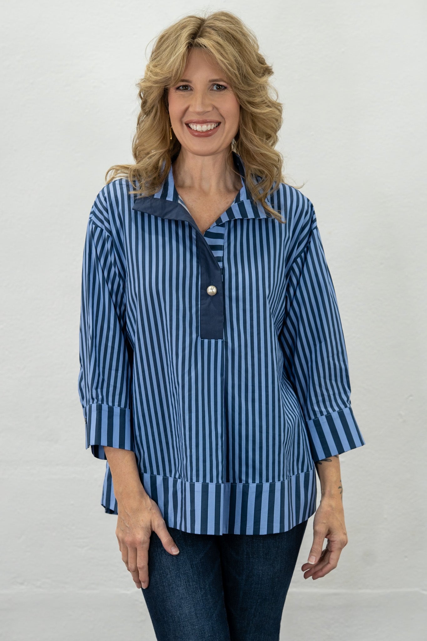 Macie Striped Top