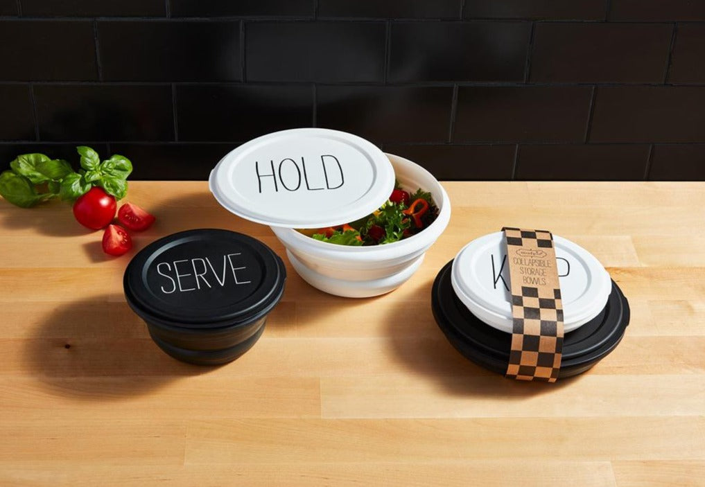 Collapsible Storage Bowl Set