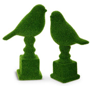 Moss Birds on Pedestal