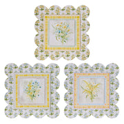 Floral Tile Wall Art