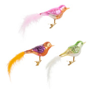 Merry & Bright Bird Clip-On Ornament