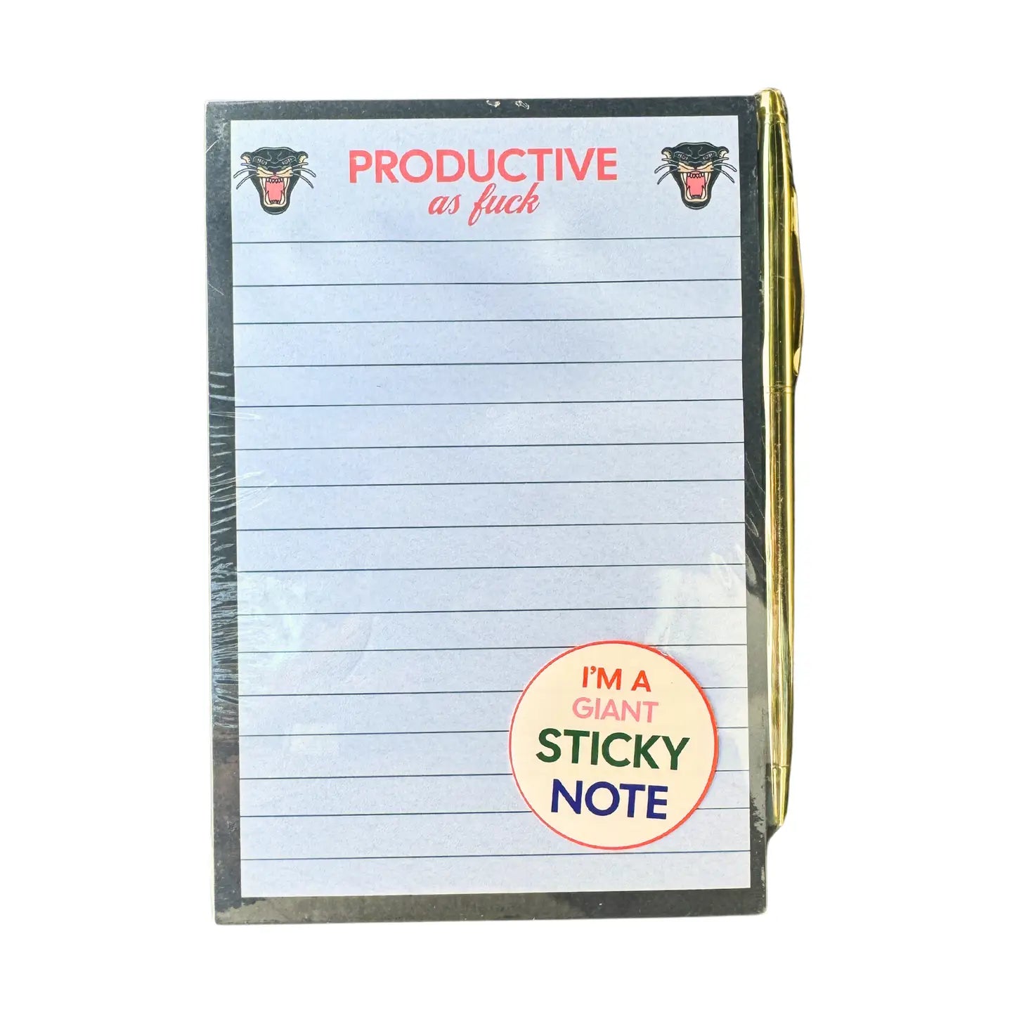 Productive Sticky Notepad & Pen