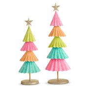 Set of 2 Multicolor Tree