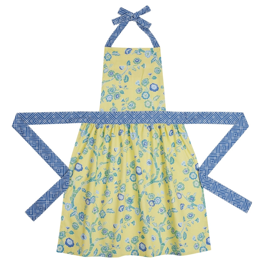 Temple Garden Lemon Apron
