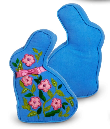 12" Bunny Bloomtail Shaped Pillow