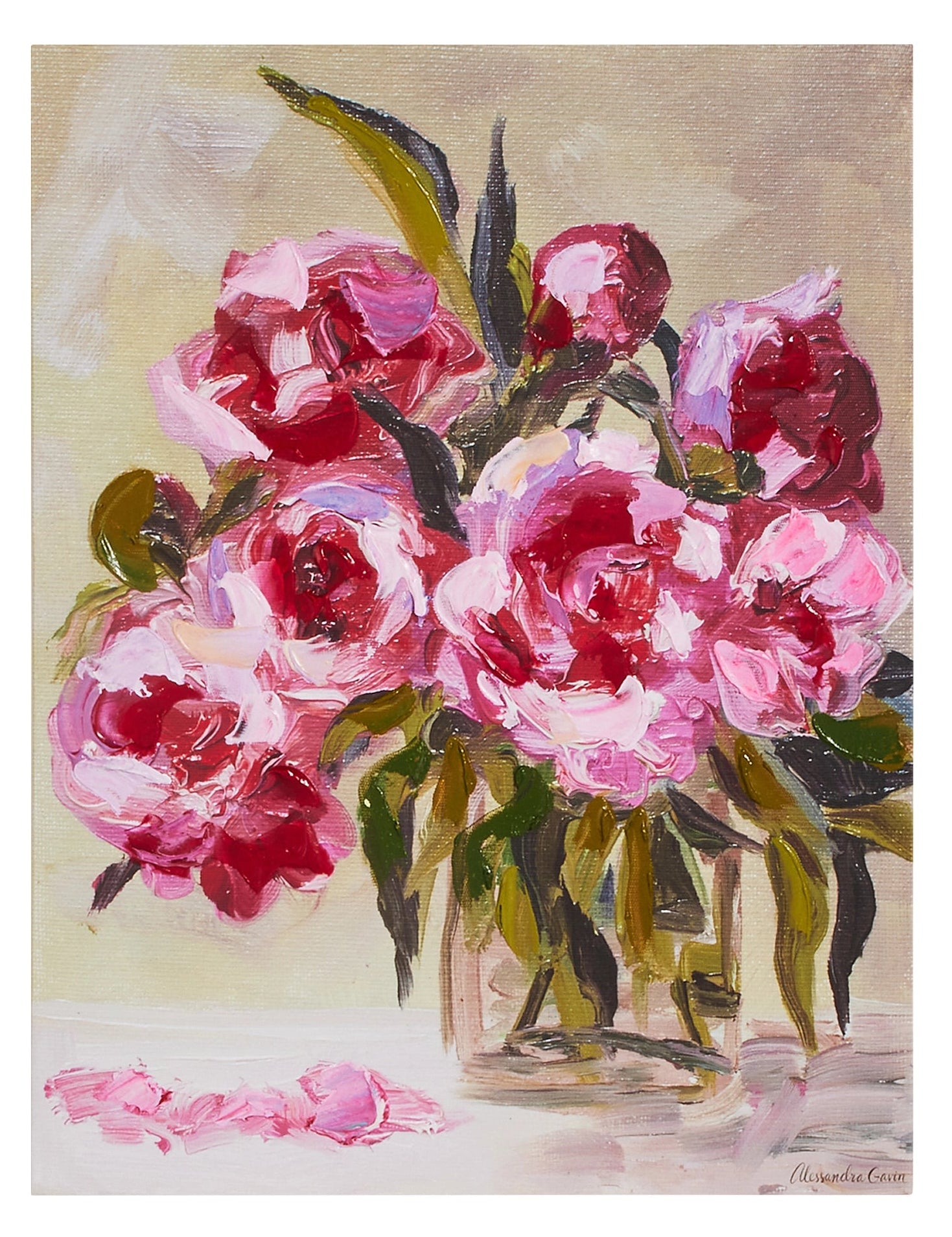 Rosy Whispers Wall Art