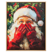 Santa's Secret Wall Art