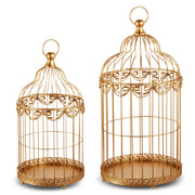 Gilded Bow Birdcage