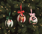 Whimsy Striped Ball Ornament