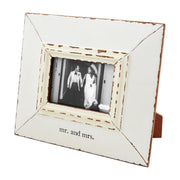 Mr. & Mrs. Distressed Frame-4x6