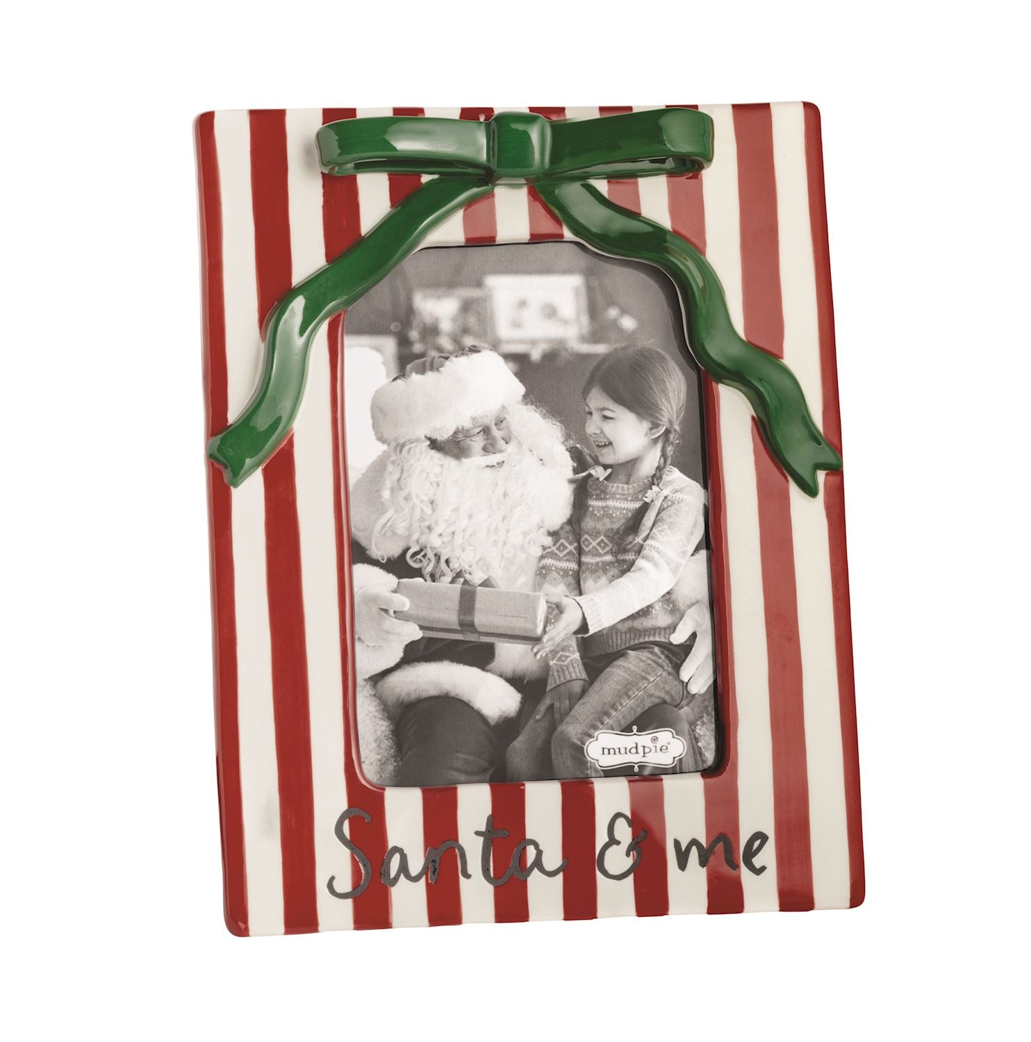 Santa & Me Bow Frame
