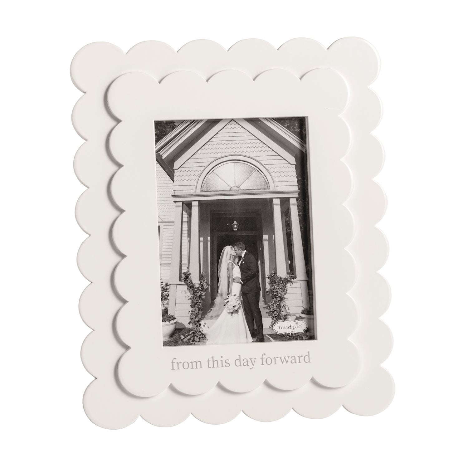 This Day Forward Scallop Frame