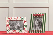 Striped Bow Frame
