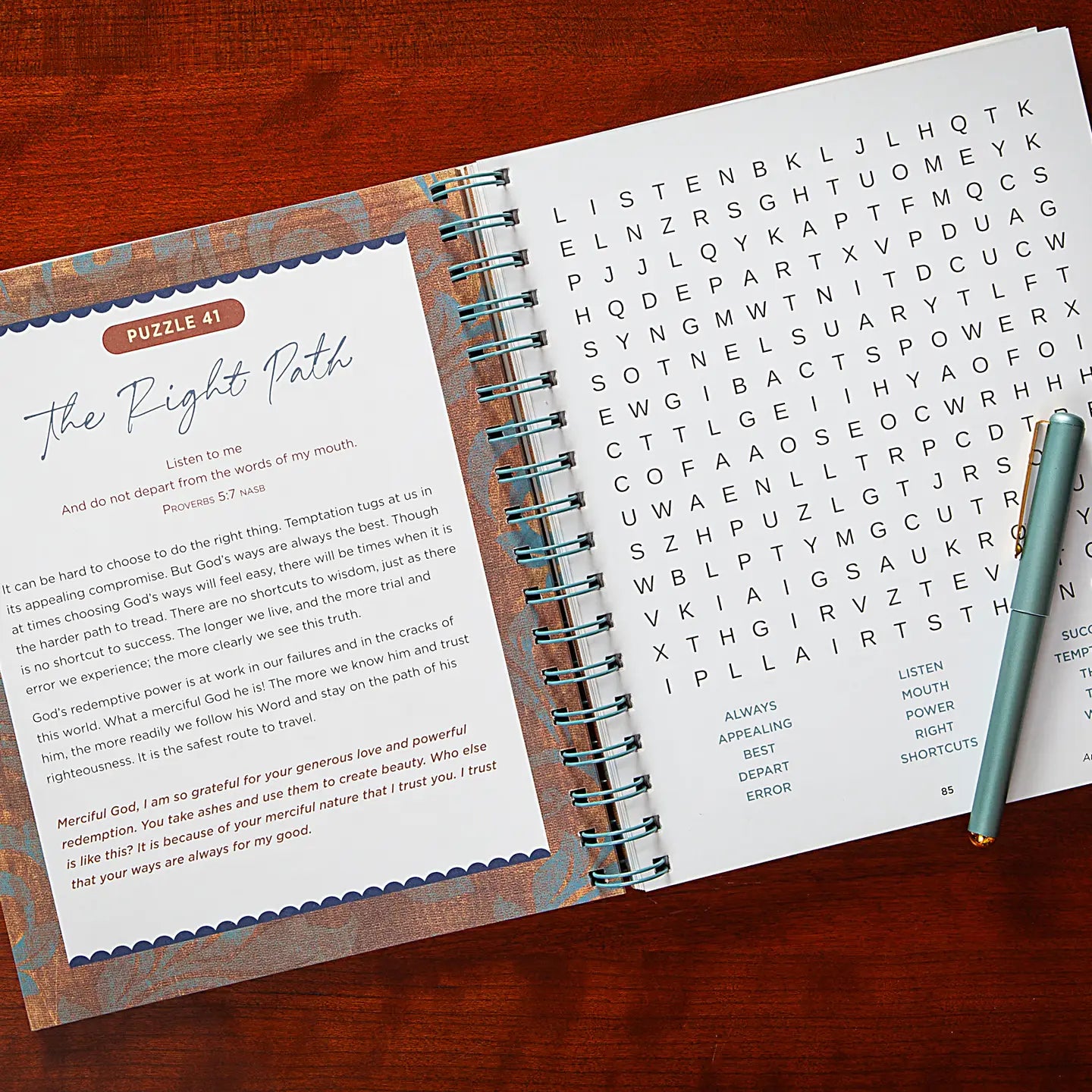 Bible Word Search Devotional