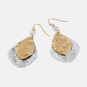 Pearl Hammered Teardrops