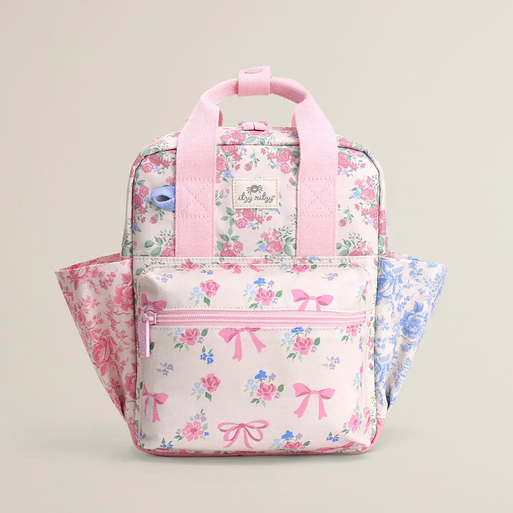 Itzy Bitzy Ribbons & Roses Backpack
