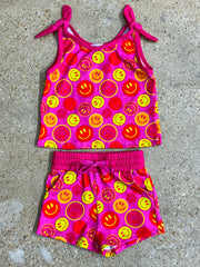 Happy Go Lucky Tank & Short Set