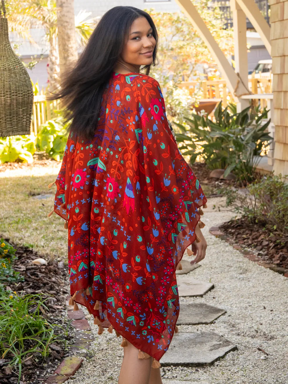 Soleil Tassel Kimono