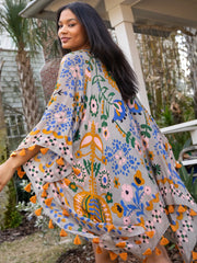 Mandala Tassel Kimono