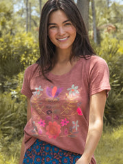 Boho Flower Tee