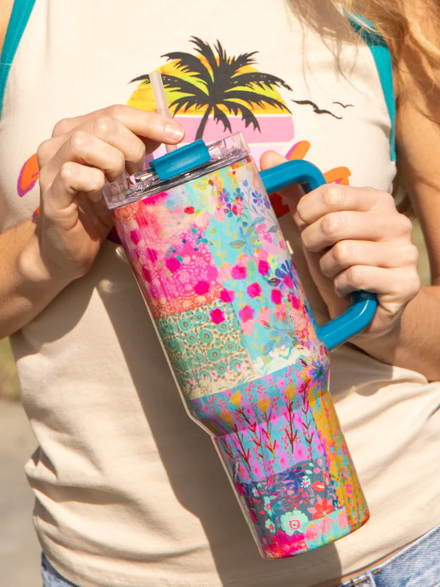 Patchwork 40oz Mega Tumbler