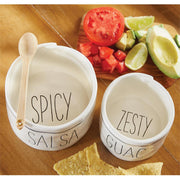 Bistro Salsa & Guac Bowl Set