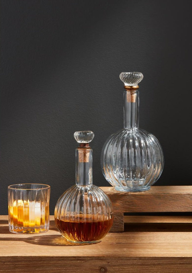 Circa Glass Doorknob Decanter