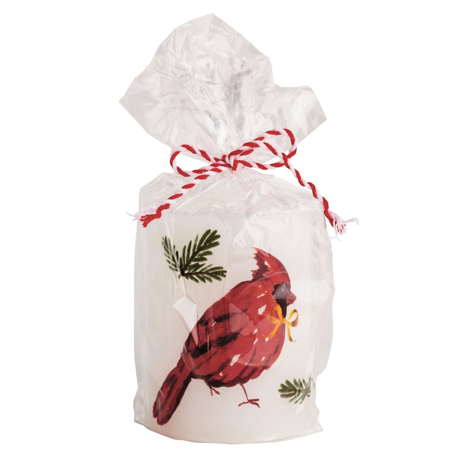 Toile Painted Pillar Candle