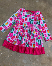 Sugarplum Sweetie Ruffle Dress