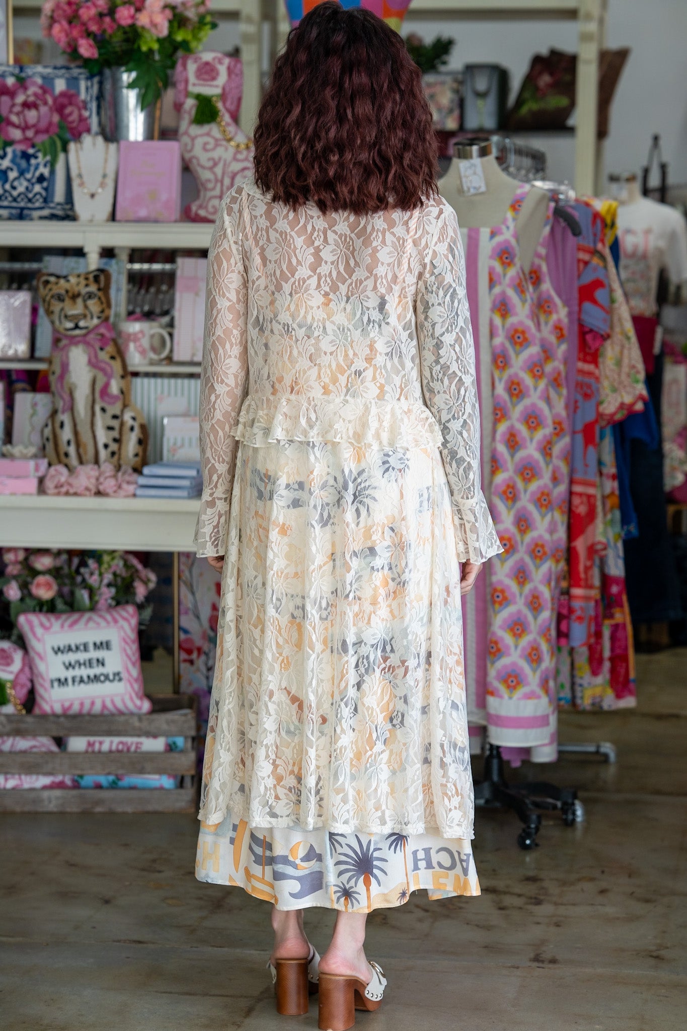 Maribella Lace Duster