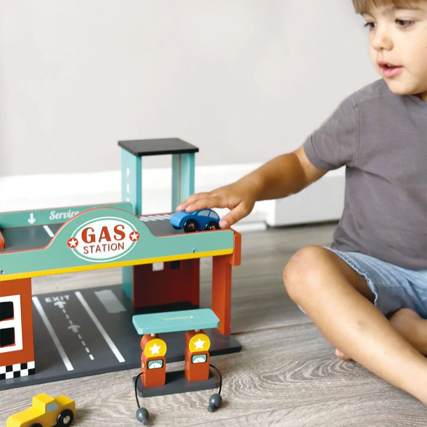 Gas Station Play Set