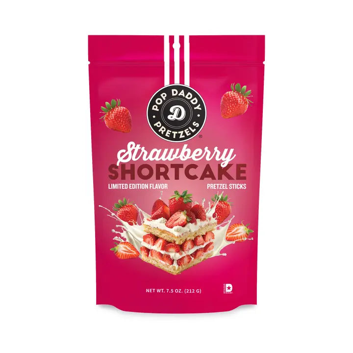 Berry Delicious Strawberry Shortcake Pretzels