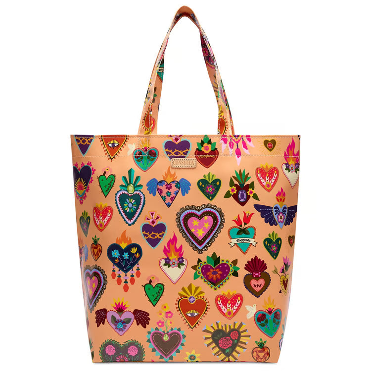 Peach Basic Grab 'N' Go Tote